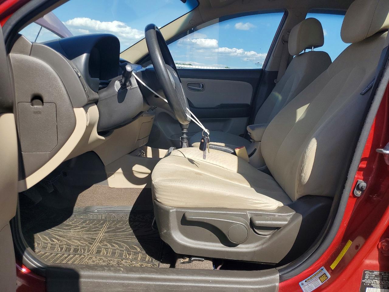 2009 HYUNDAI ELANTRA GLS photo 13