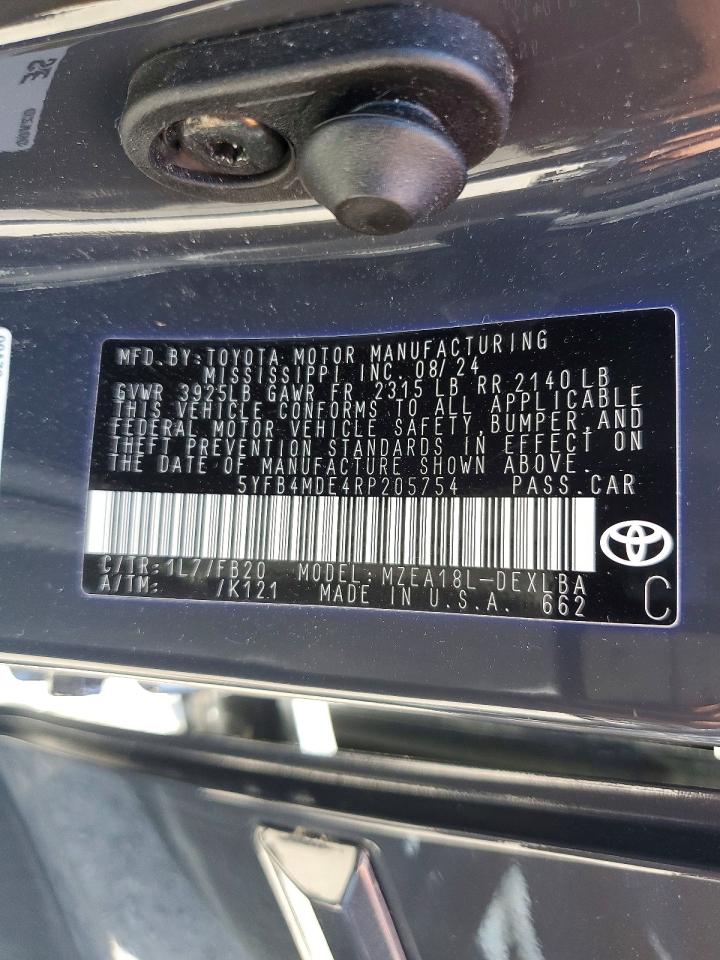 2024 TOYOTA COROLLA LE photo 34