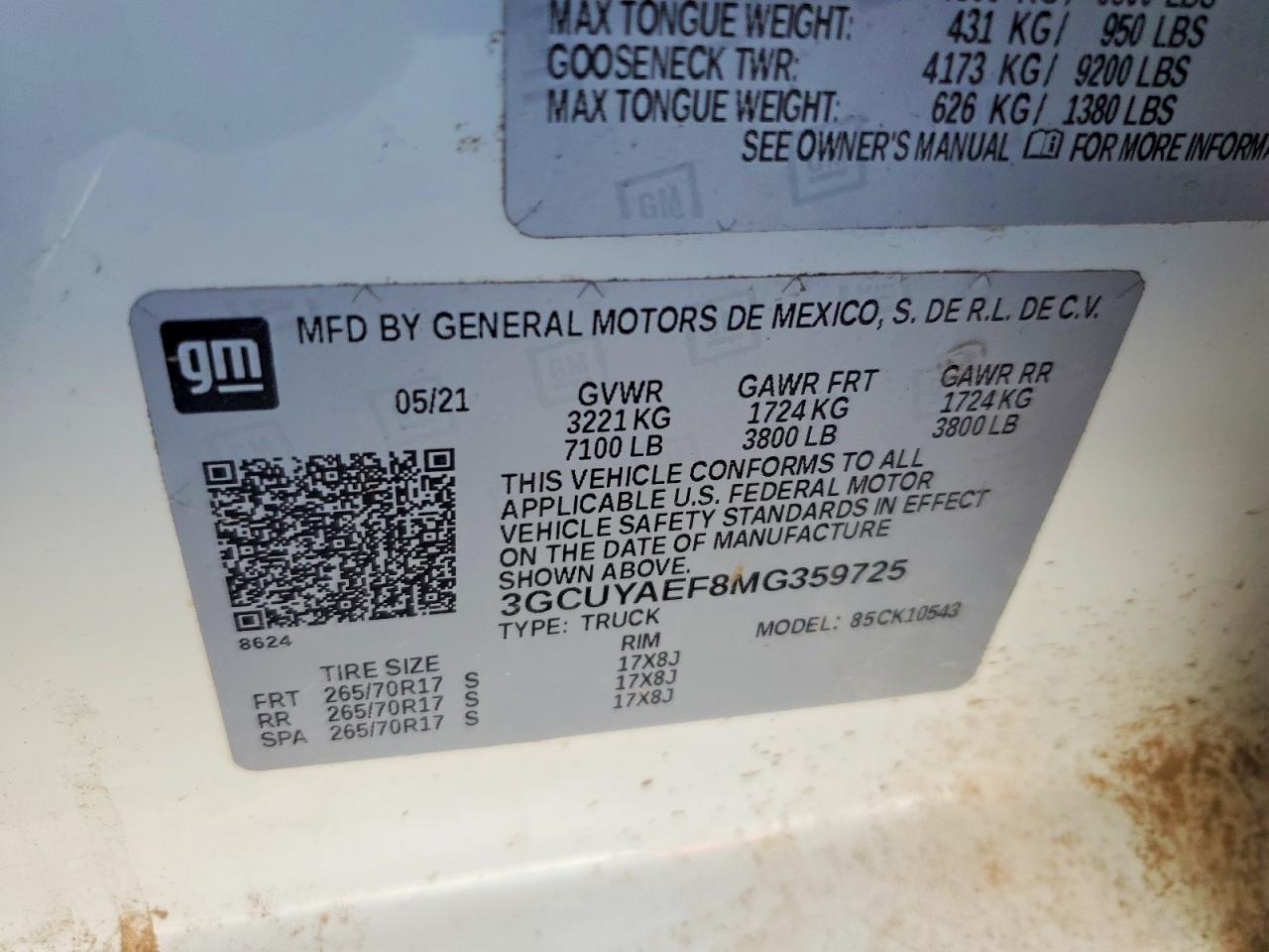 2021 CHEVROLET SILVERADO K1500 photo 34