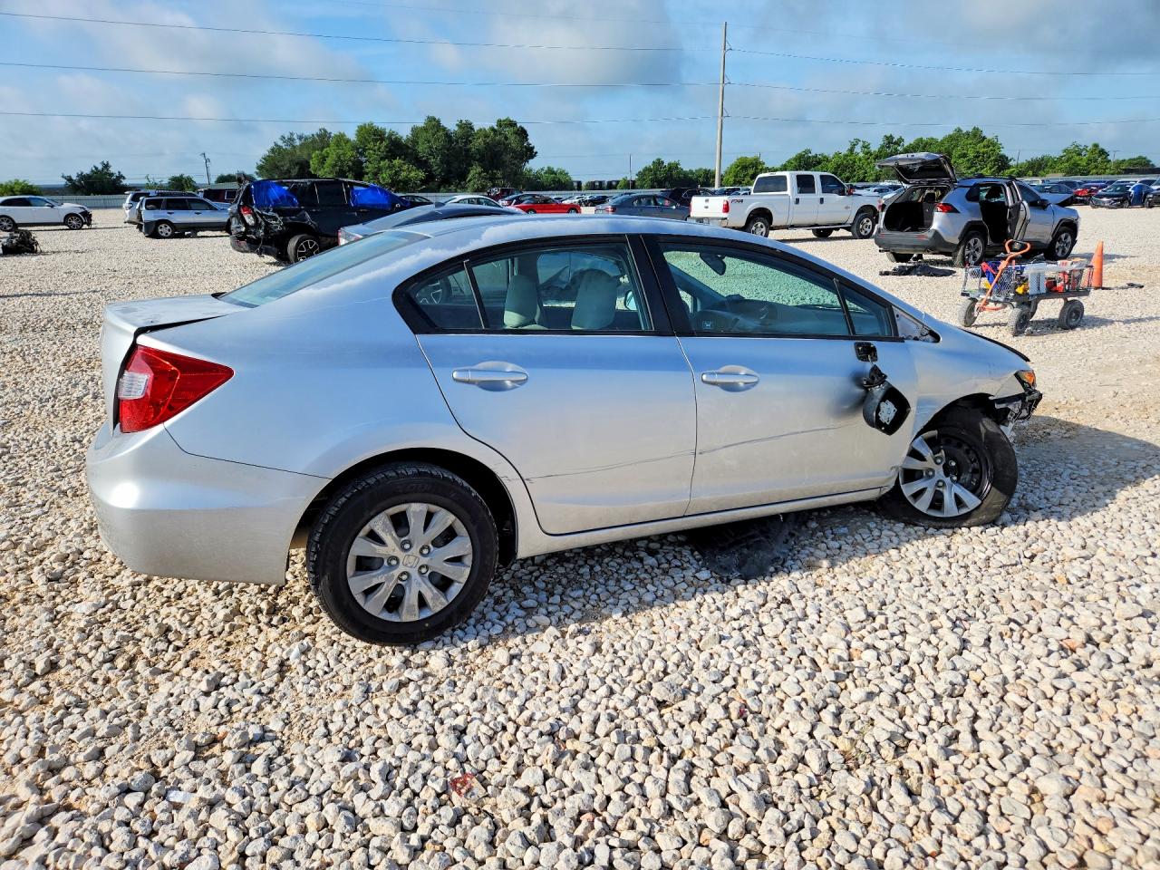 2012 HONDA CIVIC LX photo 3