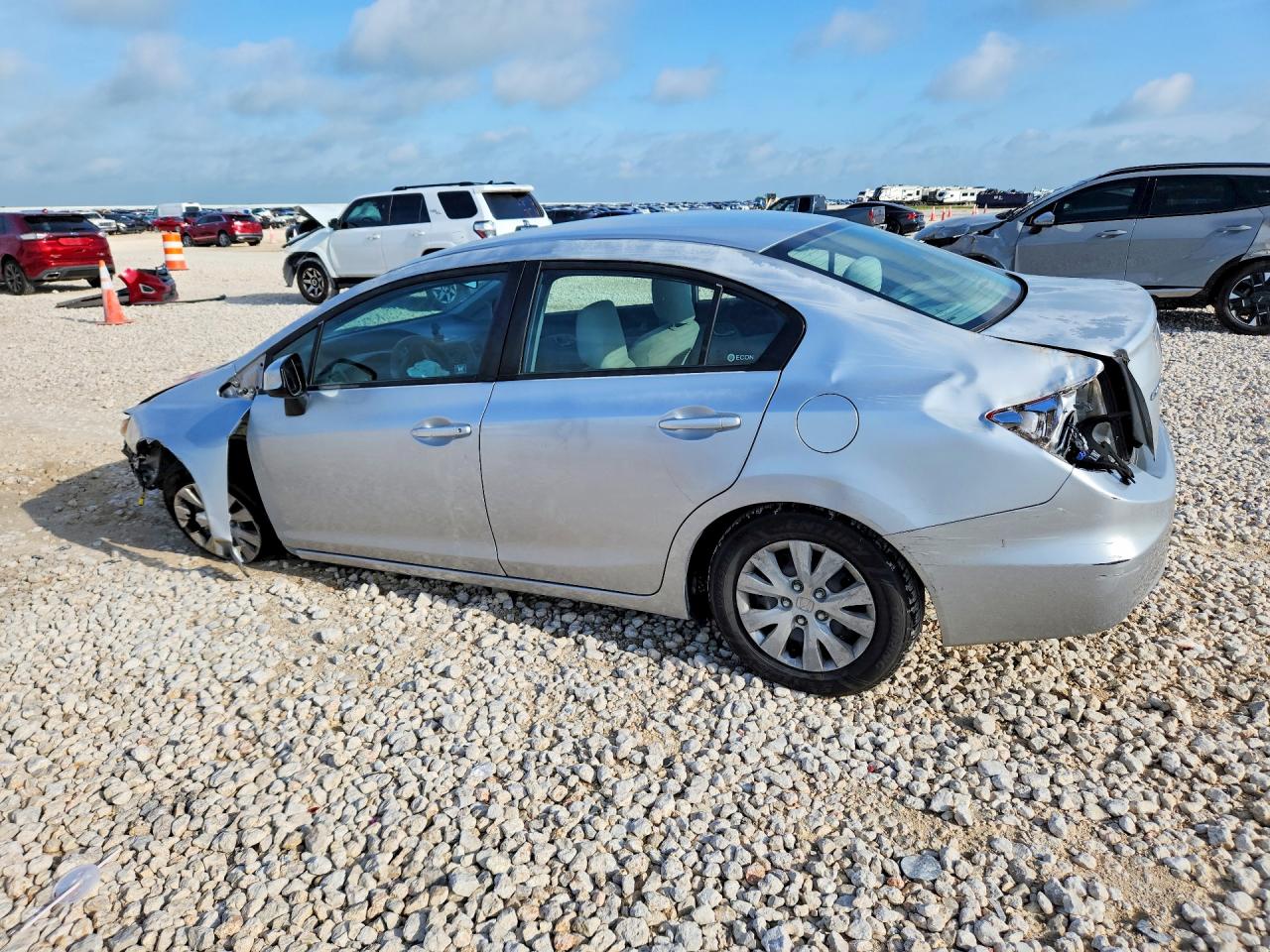 2012 HONDA CIVIC LX photo 2