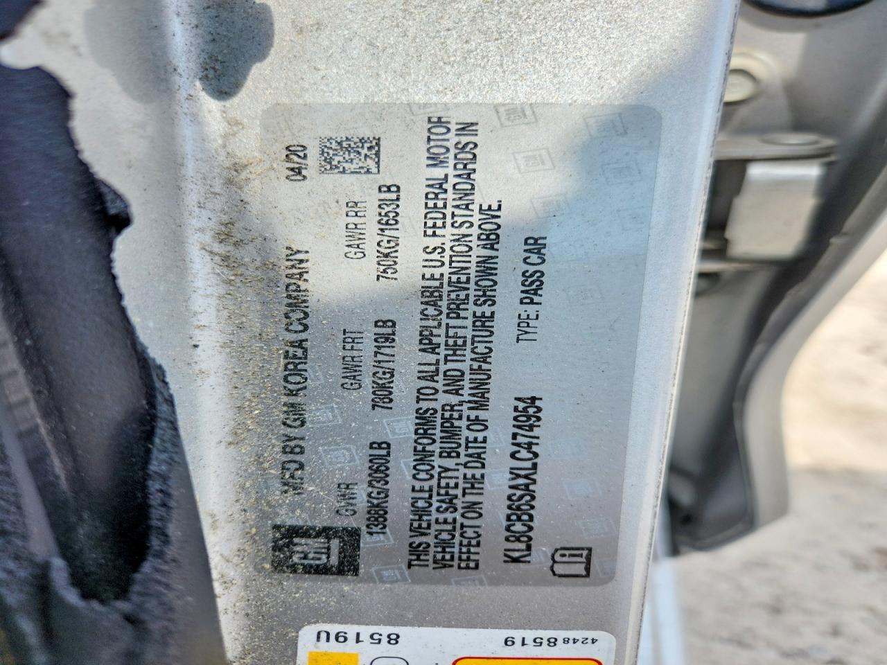 2020 CHEVROLET SPARK LS photo 34