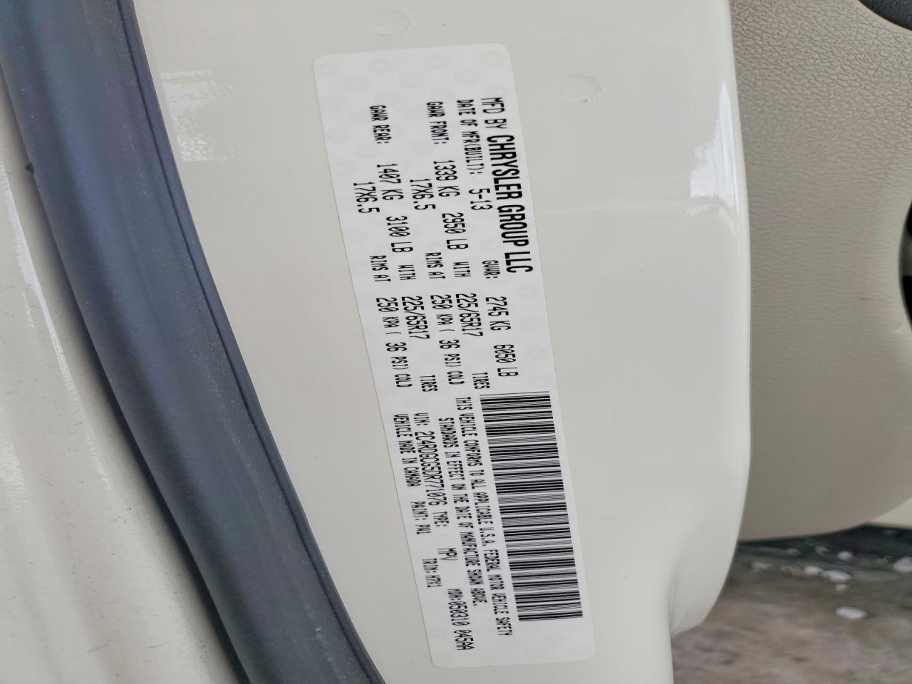 2013 DODGE GRAND CARAVAN SXT photo 23