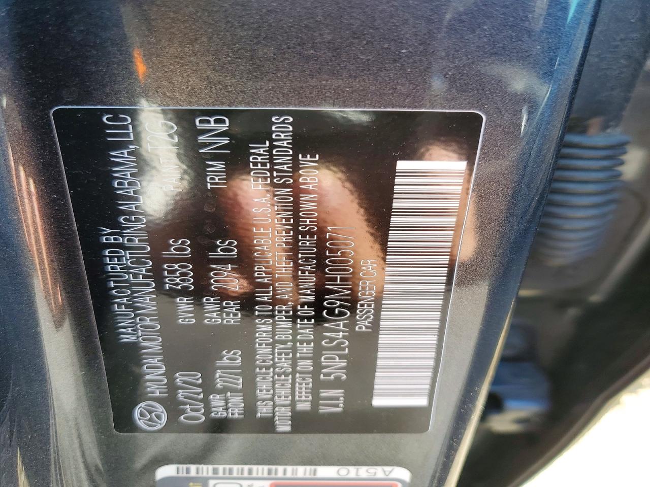 2021 HYUNDAI ELANTRA SEL photo 23