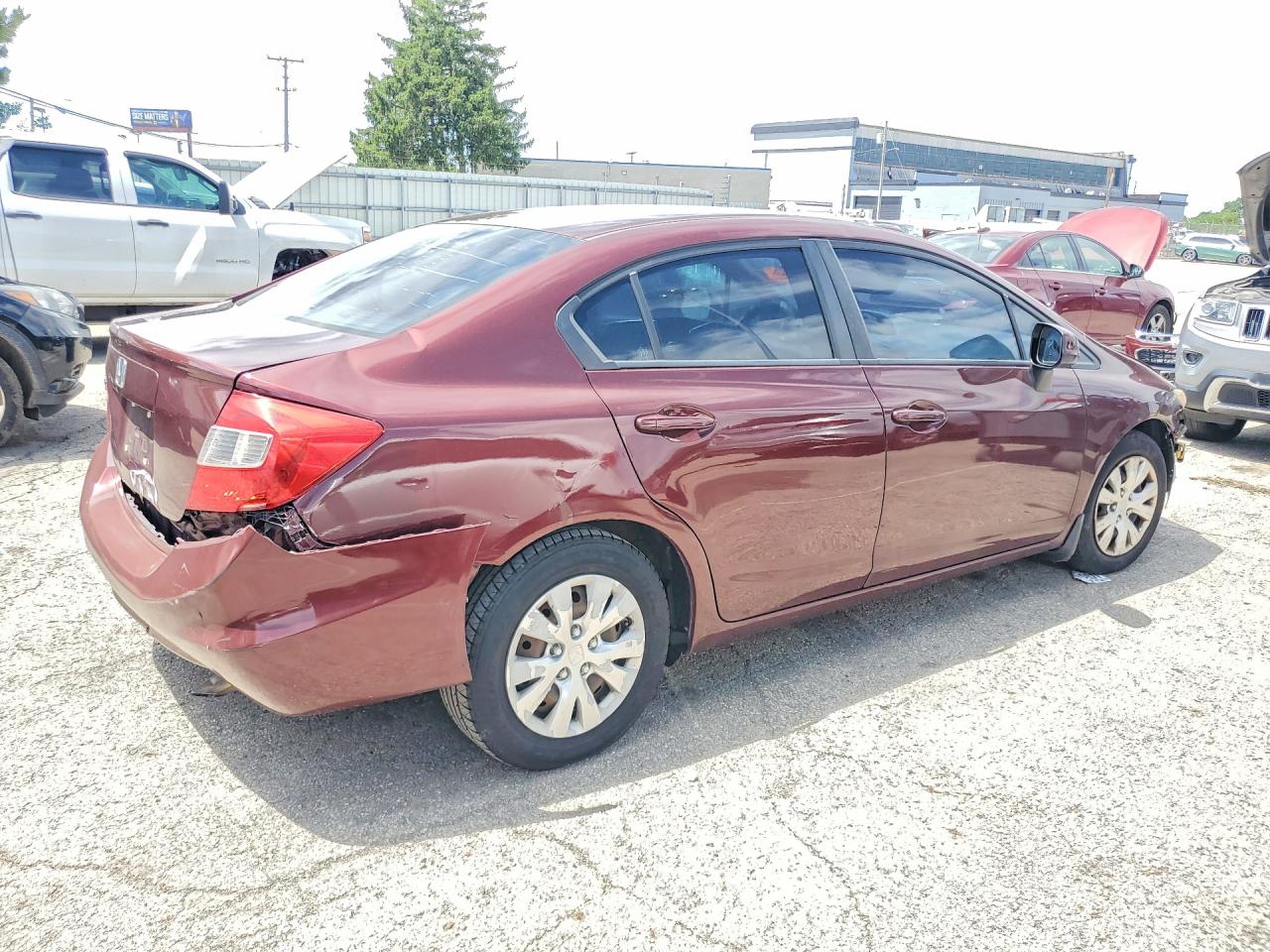 2012 HONDA CIVIC LX photo 5