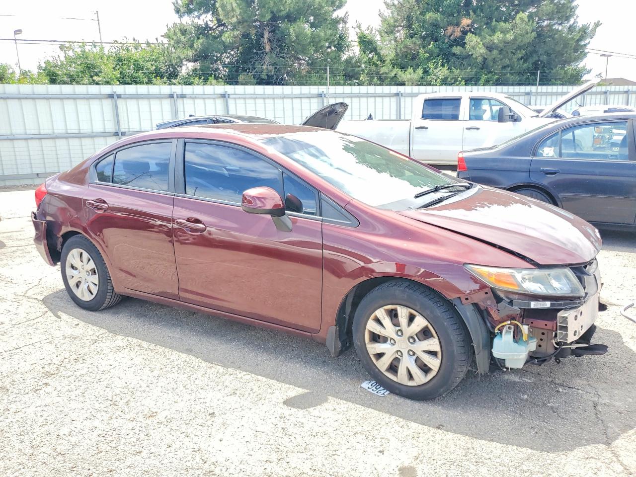 2012 HONDA CIVIC LX photo 7