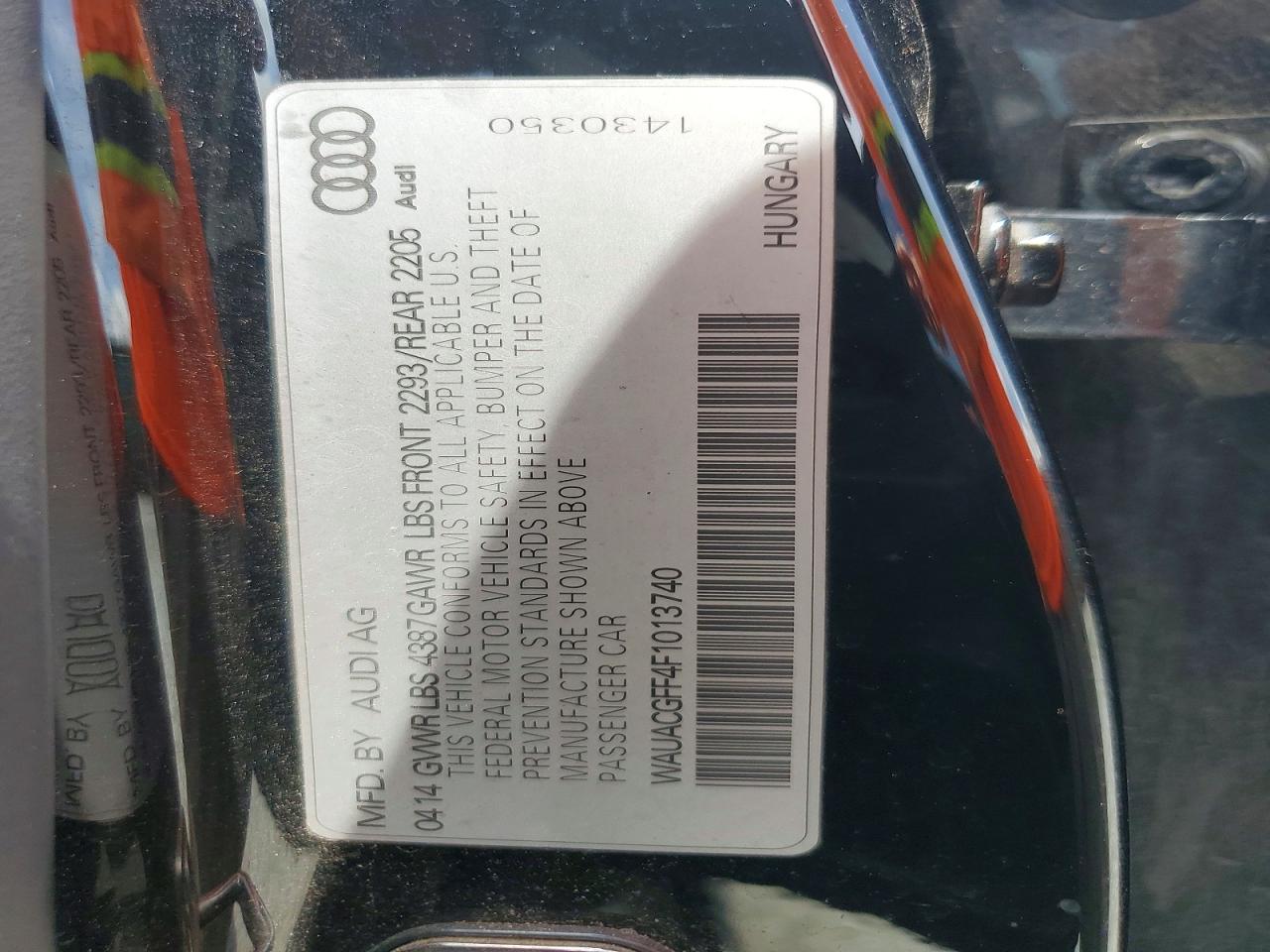 2015 AUDI A3 PREMIUM photo 34