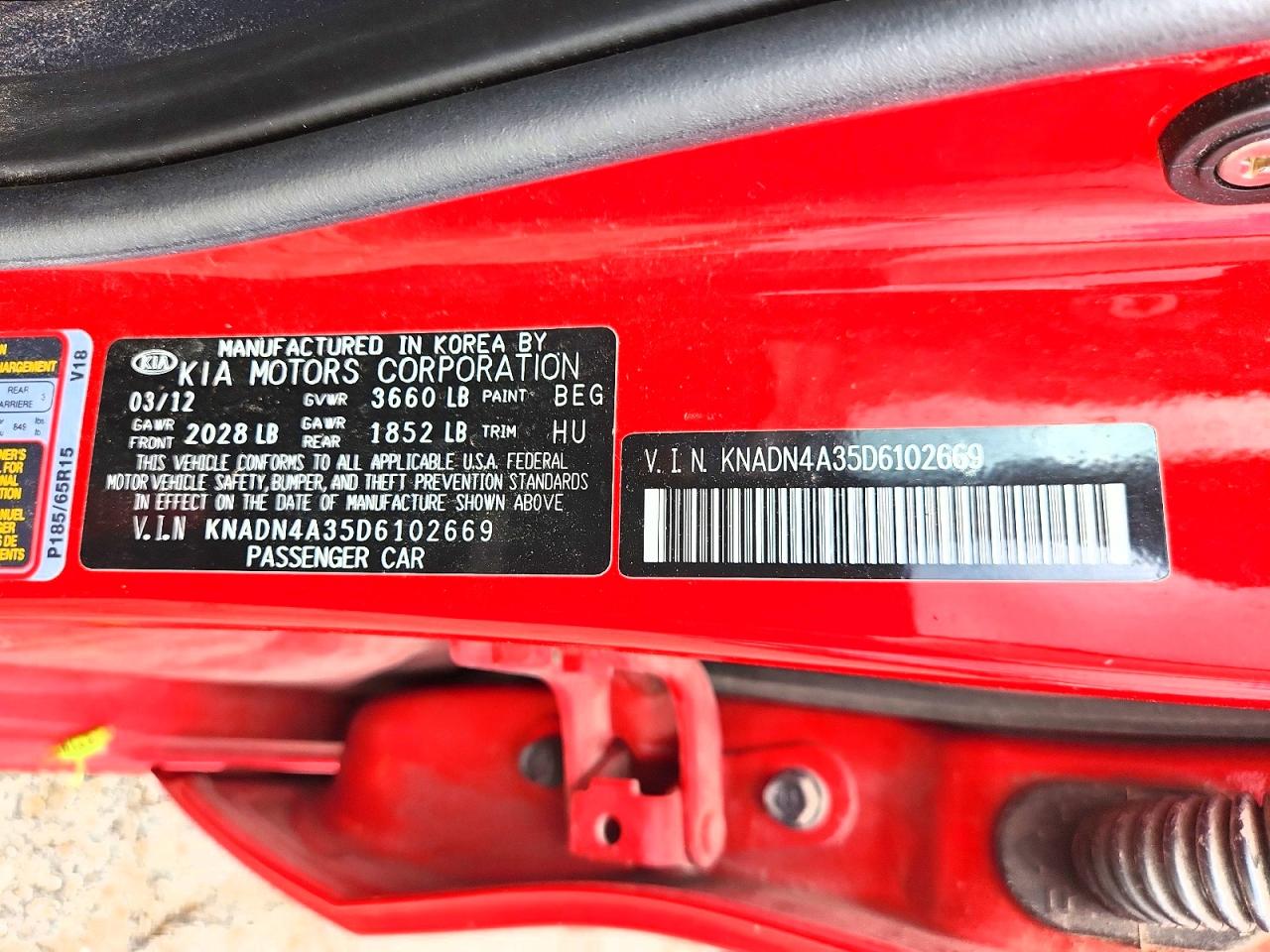 2013 KIA RIO EX photo 12