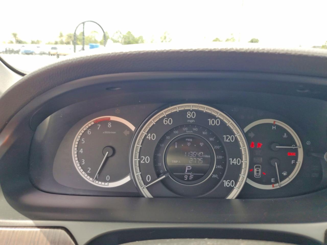 2013 HONDA ACCORD EX photo 17