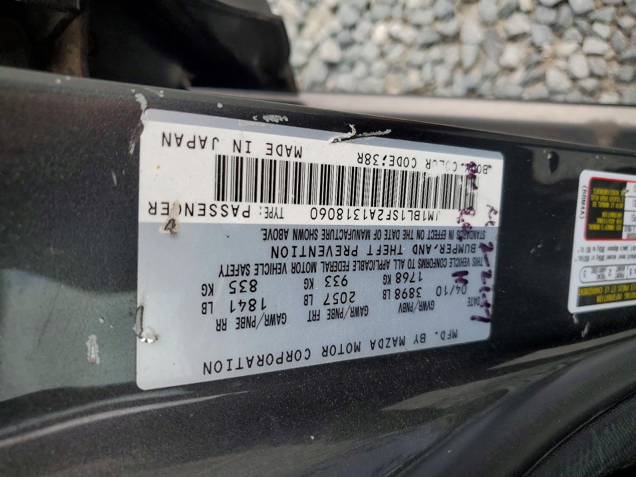 2010 MAZDA 3 I photo 23
