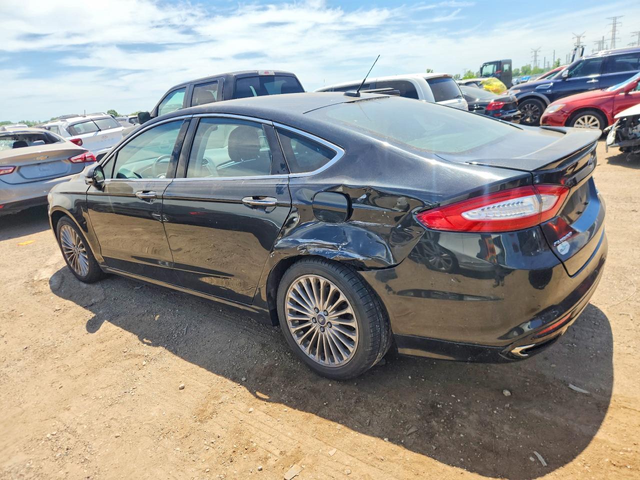 2014 FORD FUSION TITANIUM photo 4