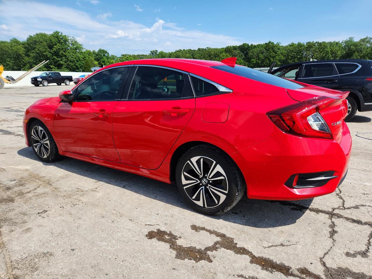 2017 HONDA CIVIC EX photo 2