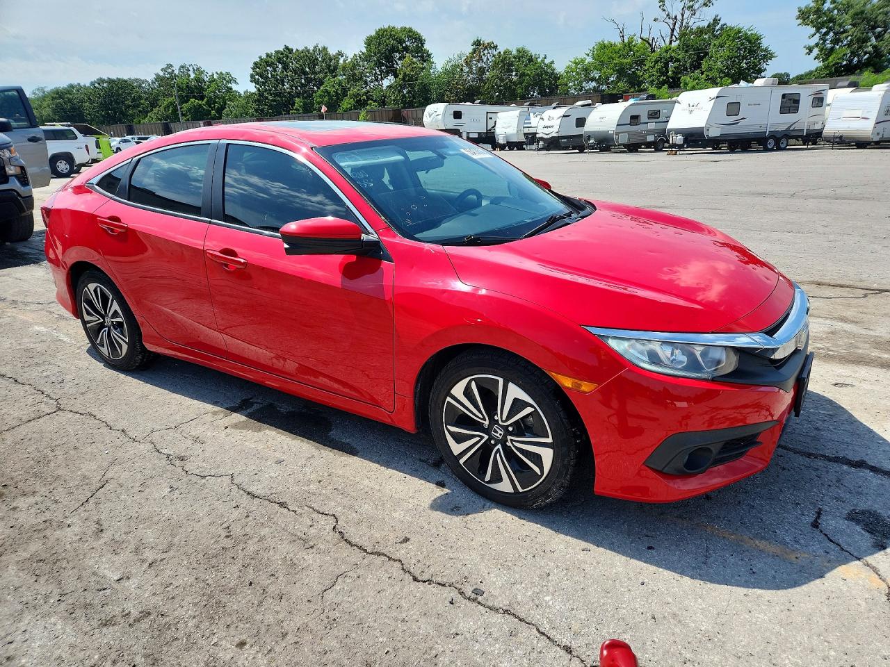 2017 HONDA CIVIC EX photo 4