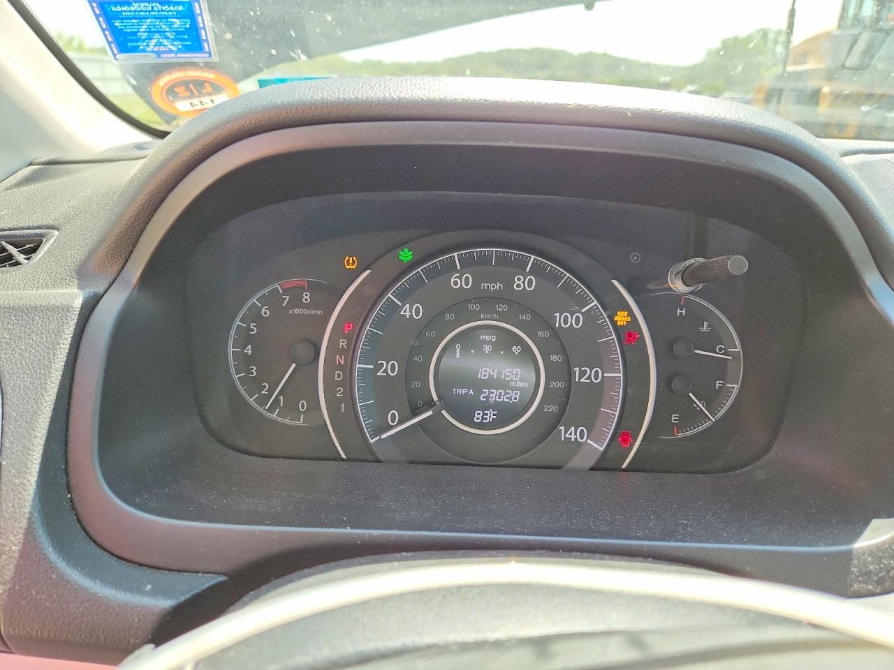 2012 HONDA CR-V LX photo 9