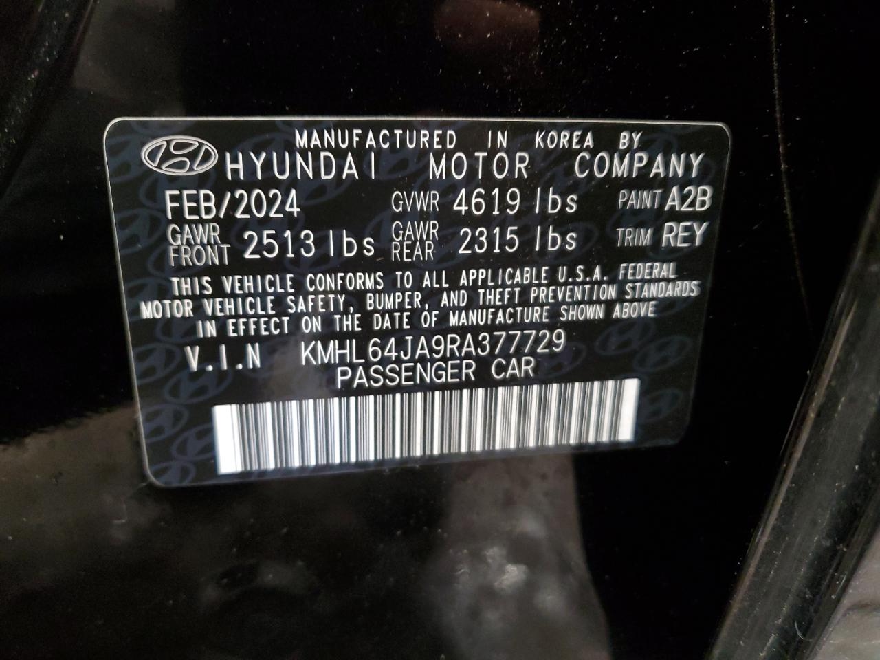 2024 HYUNDAI SONATA SEL photo 34