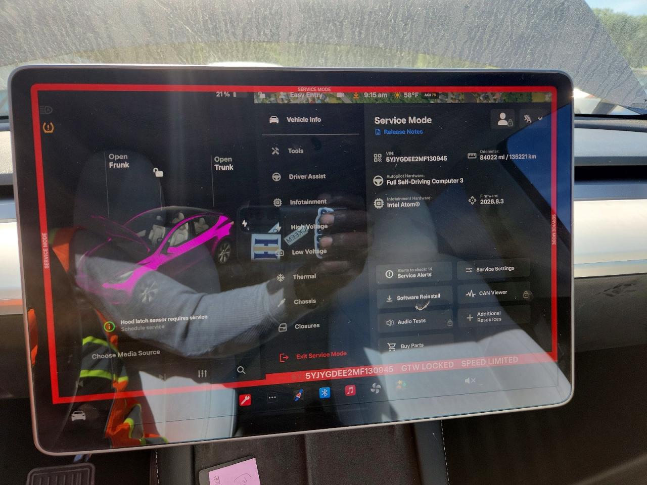 2021 TESLA MODEL Y photo 25