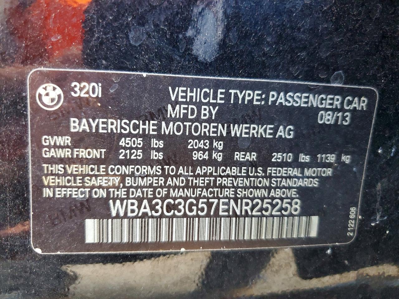 2014 BMW 320 I XDRIVE photo 34