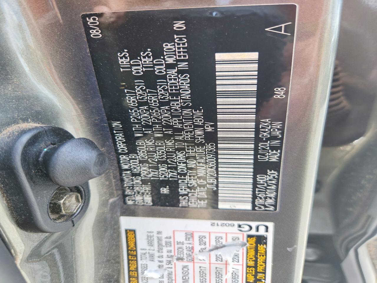 2006 LEXUS GX 470 photo 25