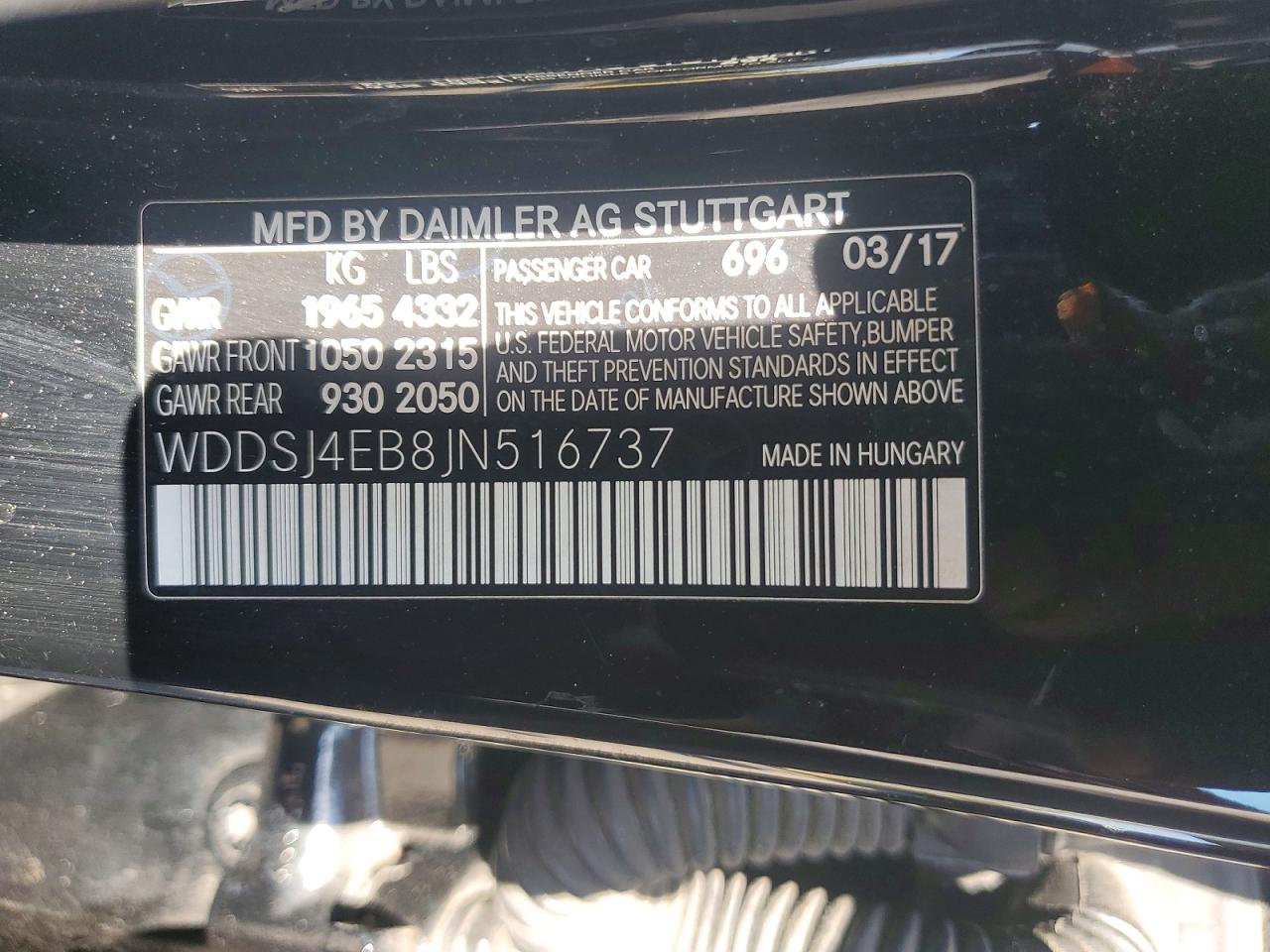 2018 MERCEDES-BENZ CLA 250 photo 13