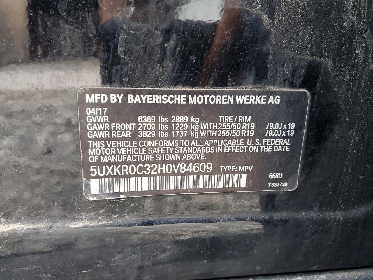 2017 BMW X5 XDRIVE35I photo 37