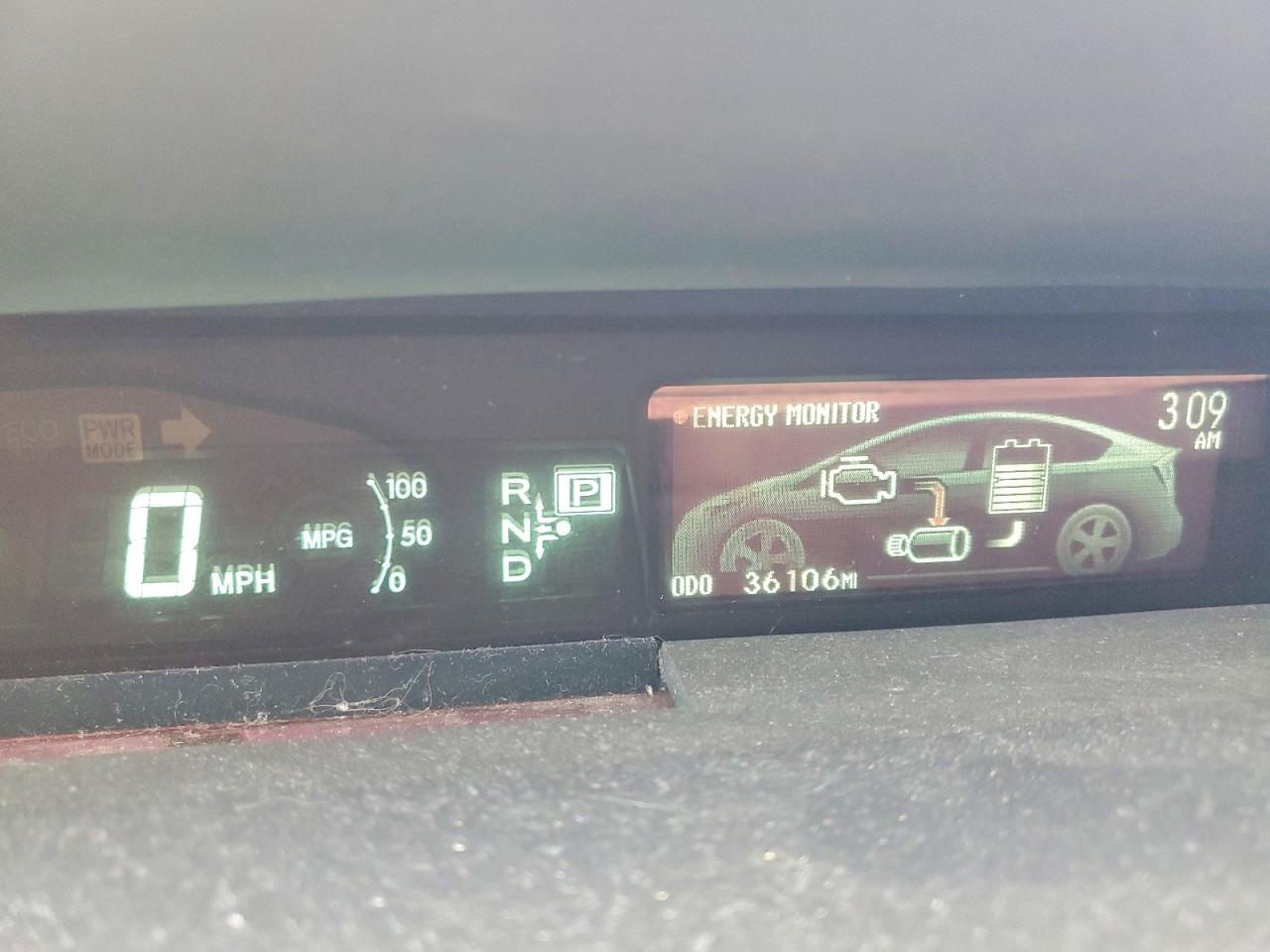 2012 TOYOTA PRIUS THREE photo 25
