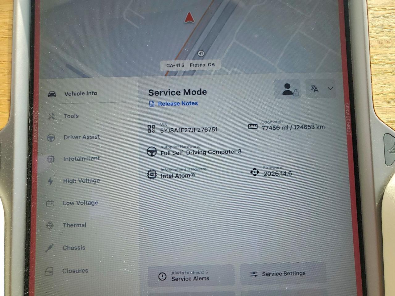 2018 TESLA MODEL S photo 17