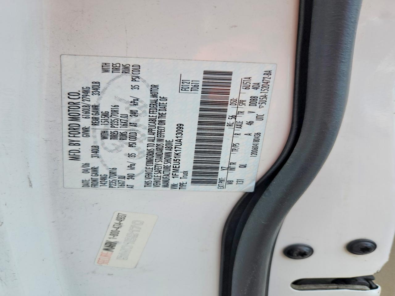2007 FORD EXPLORER SPORT TRAC XLT photo 23