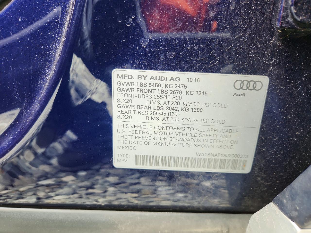 2018 AUDI Q5 PREMIUM PLUS photo 37