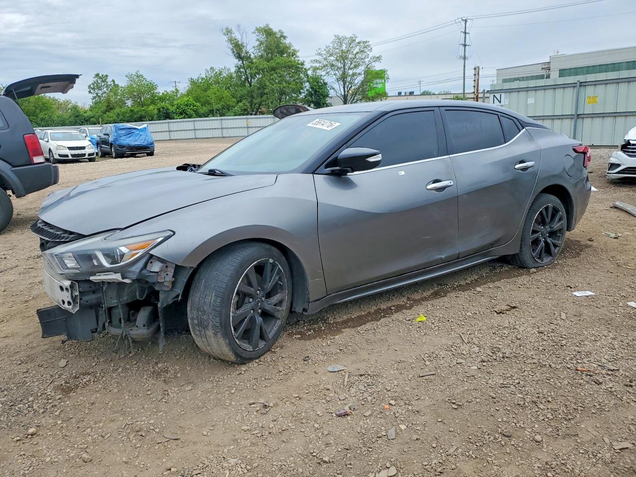 2017 NISSAN MAXIMA 3.5 SV — FRONT END damage — photo 1