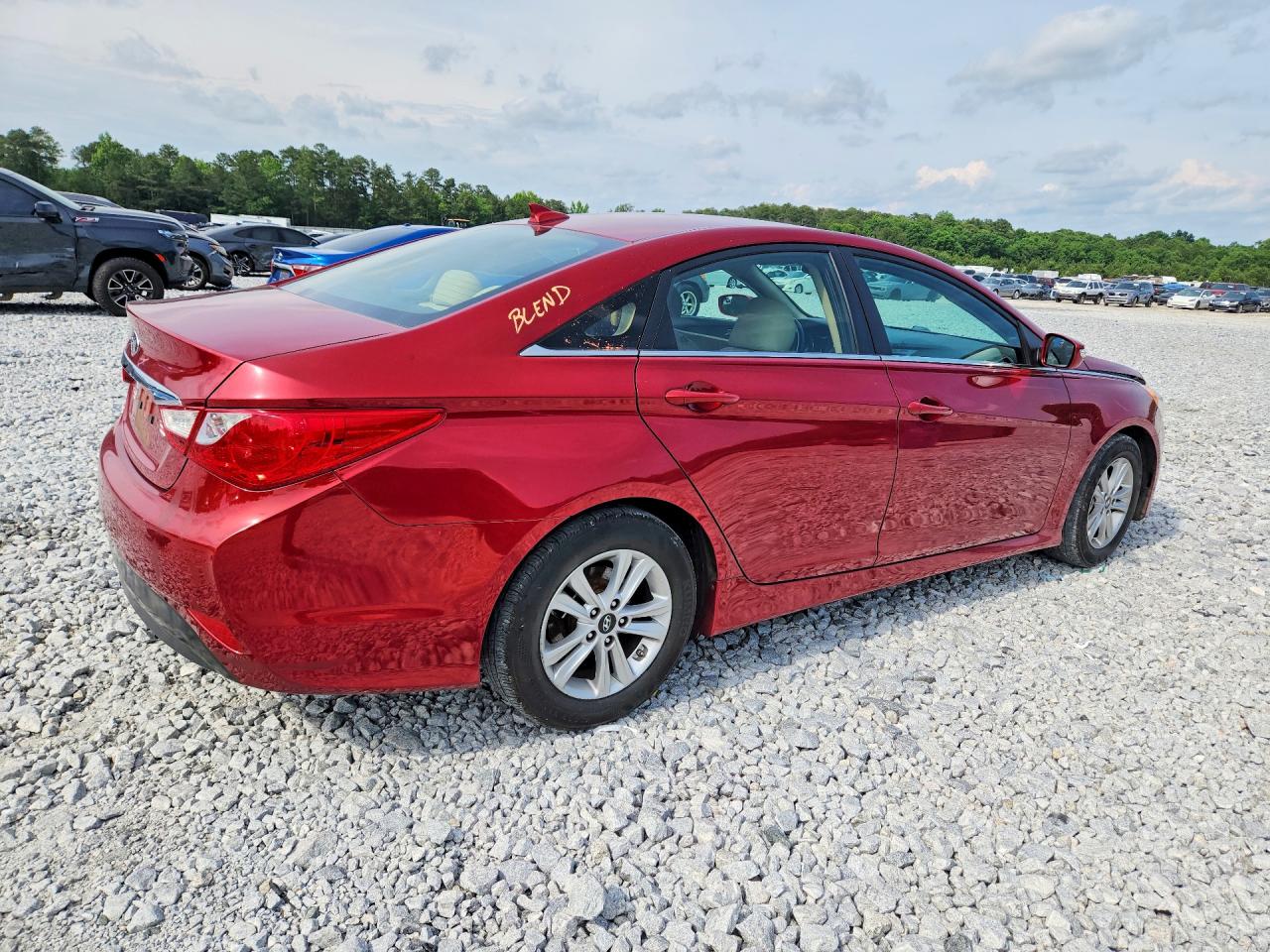 2014 HYUNDAI SONATA GLS photo 3