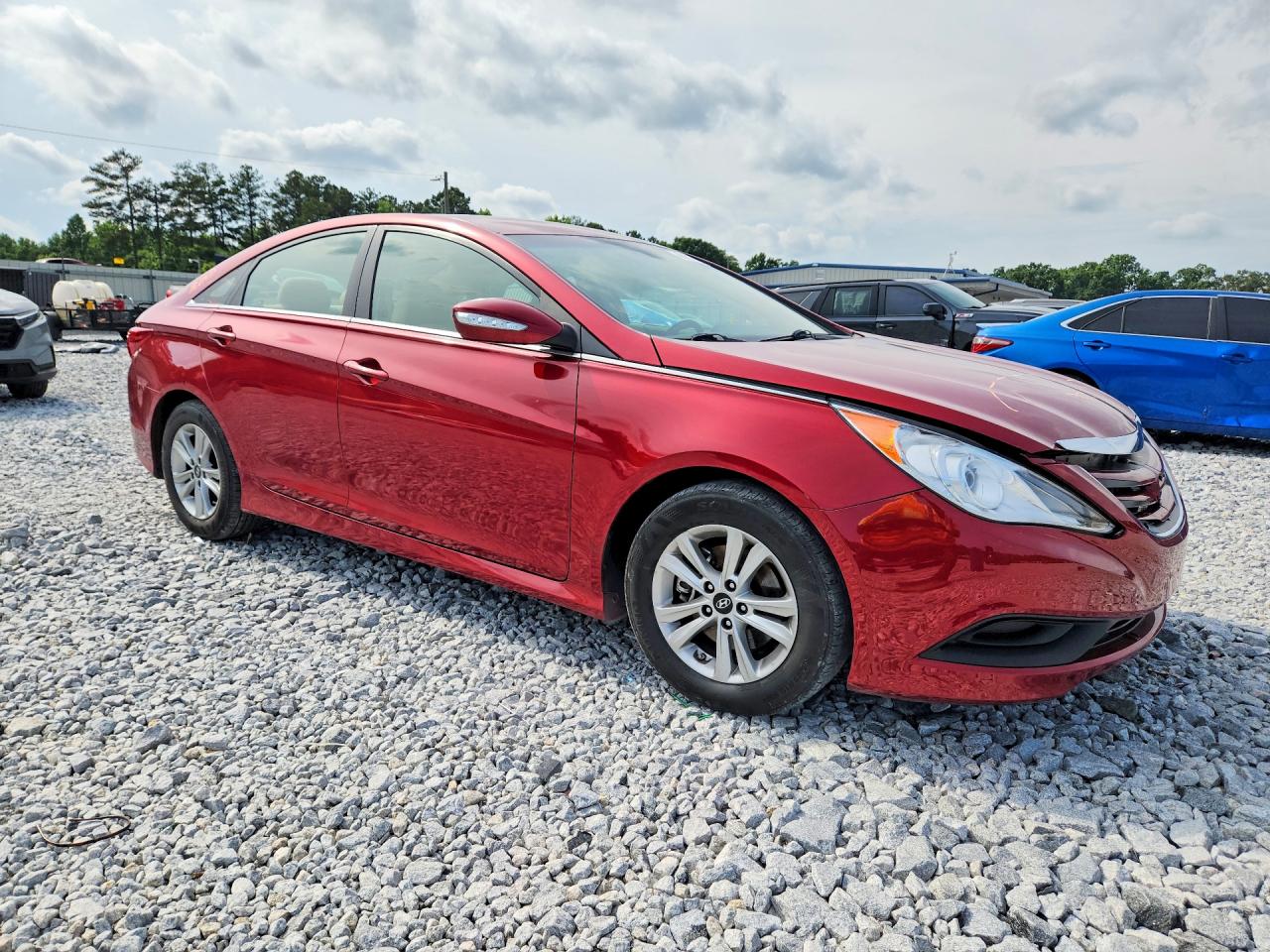 2014 HYUNDAI SONATA GLS photo 4