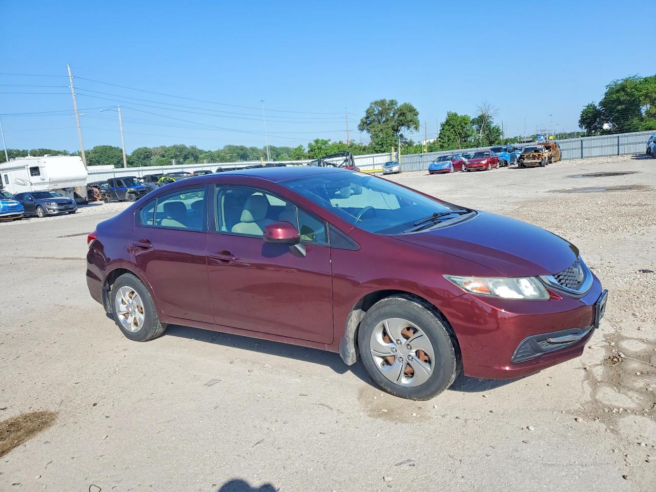2013 HONDA CIVIC LX photo 4