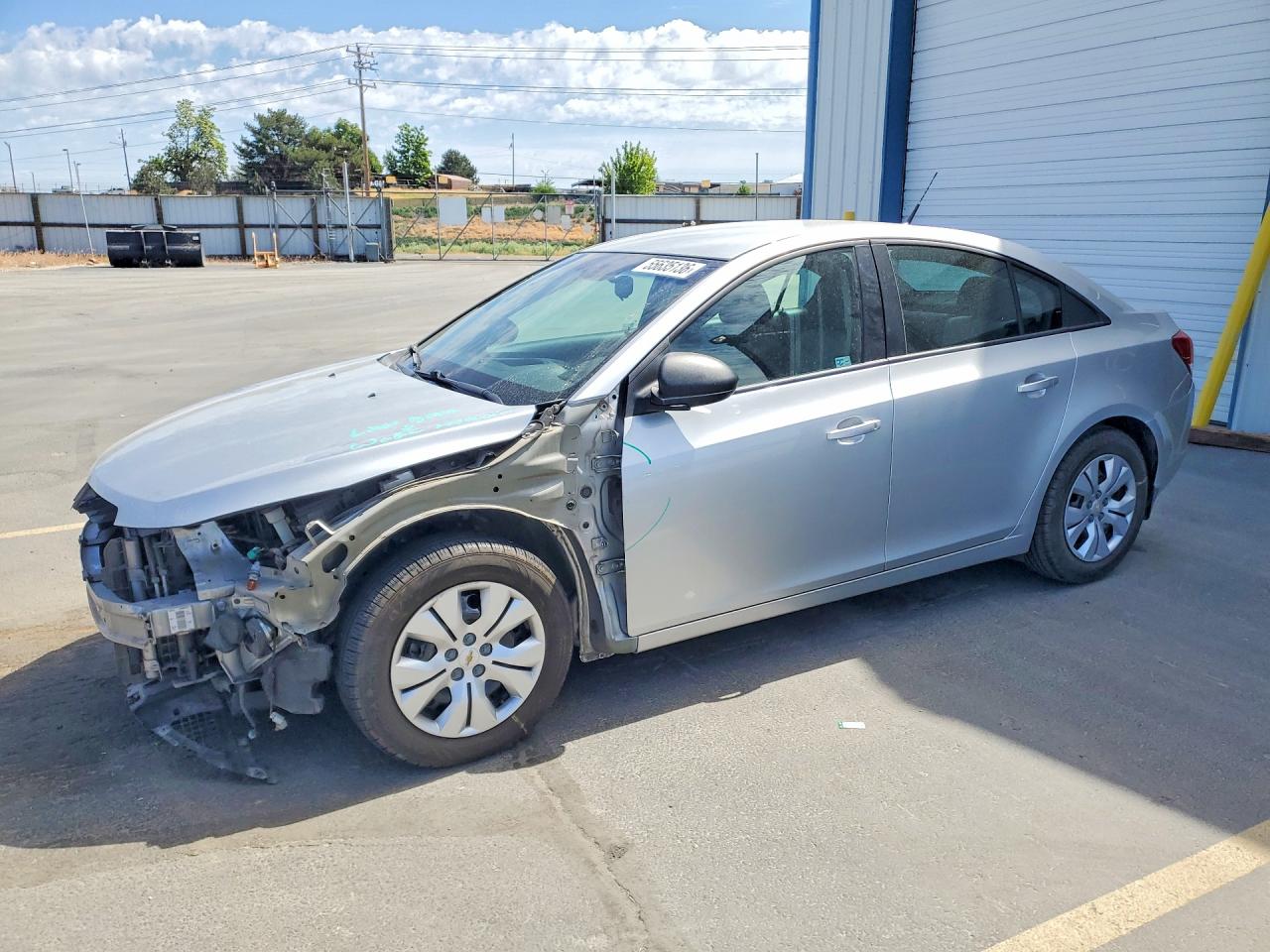 2014 CHEVROLET CRUZE LS — FRONT END damage — photo 1