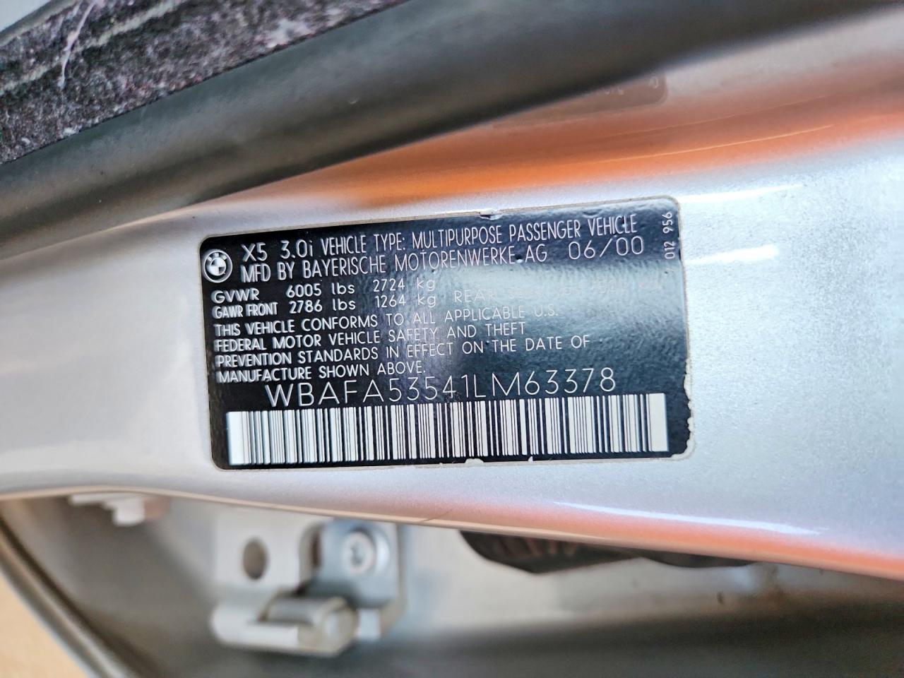 2001 BMW X5 3.0I photo 27