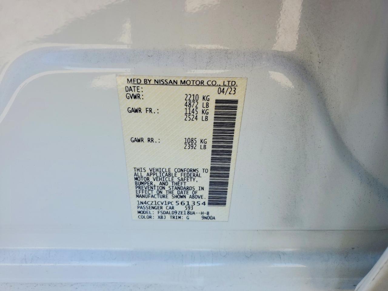 2023 NISSAN LEAF SV PLUS photo 34