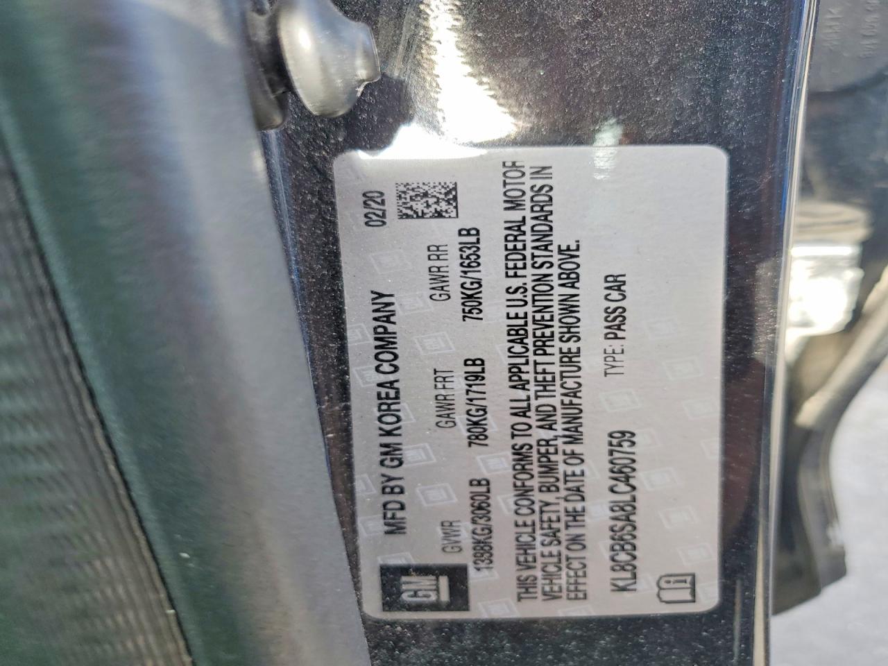 2020 CHEVROLET SPARK LS photo 23