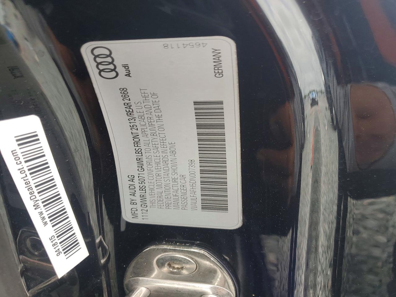 2013 AUDI A5 PREMIUM PLUS photo 12