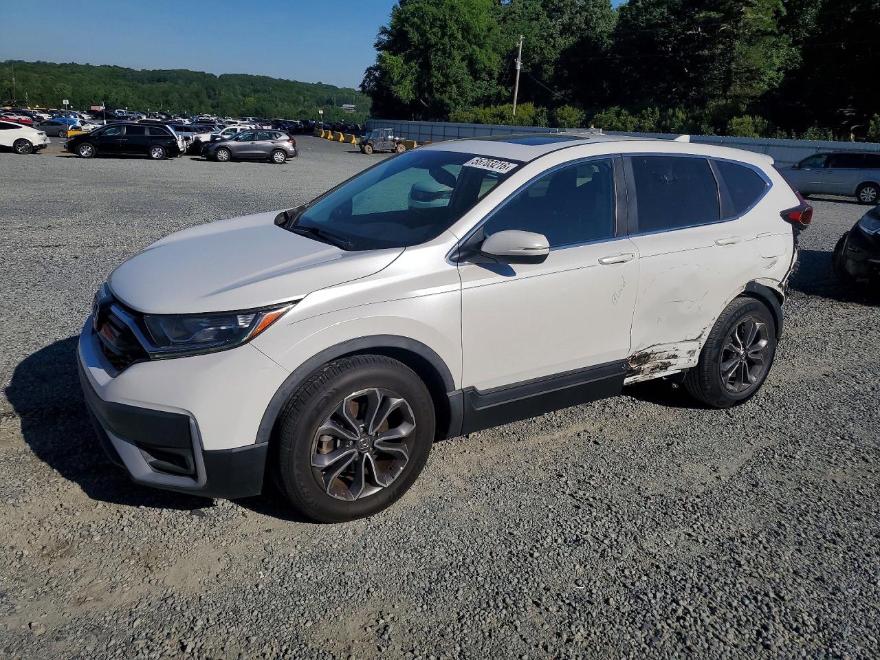 2020 HONDA CR-V EXL — REAR END damage — photo 1