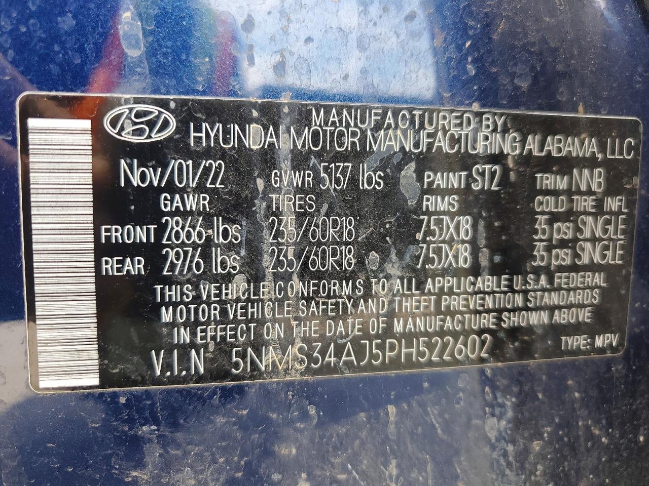 2023 HYUNDAI SANTA FE SEL PREMIUM photo 37