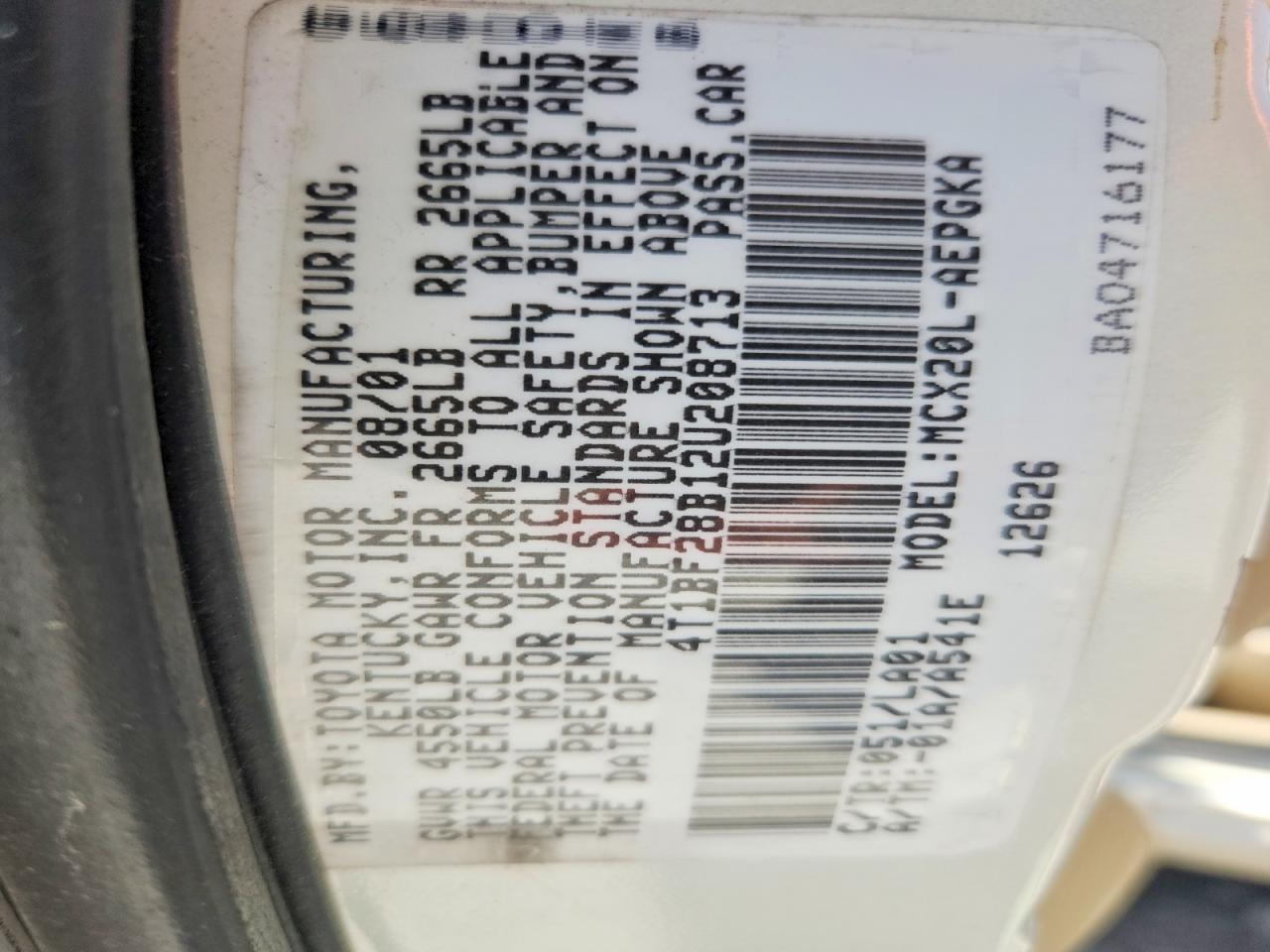 2002 TOYOTA AVALON XLS photo 23
