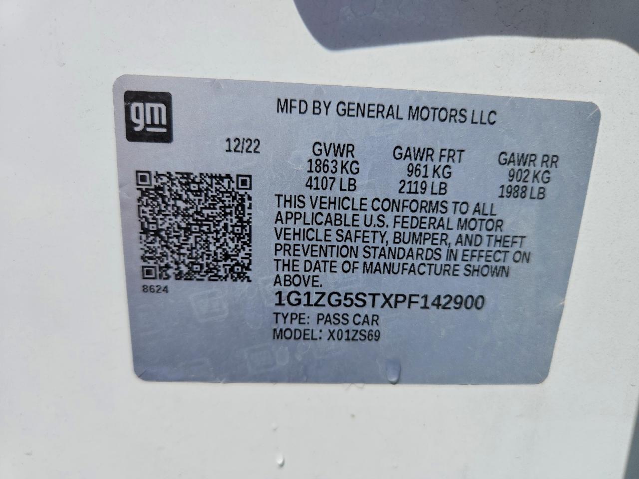 2023 CHEVROLET MALIBU RS photo 23
