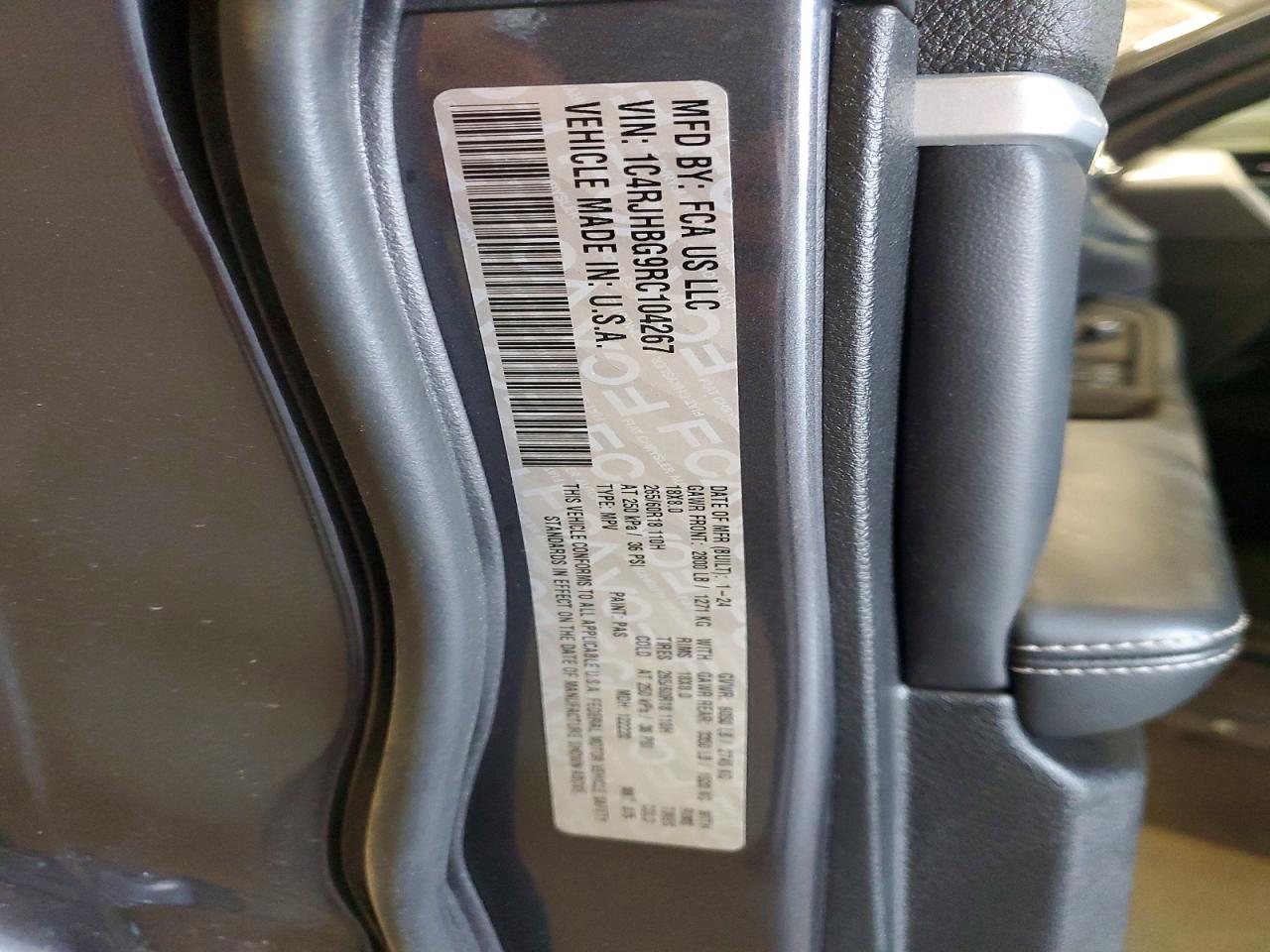 2024 JEEP GRAND CHEROKEE LIMITED photo 37