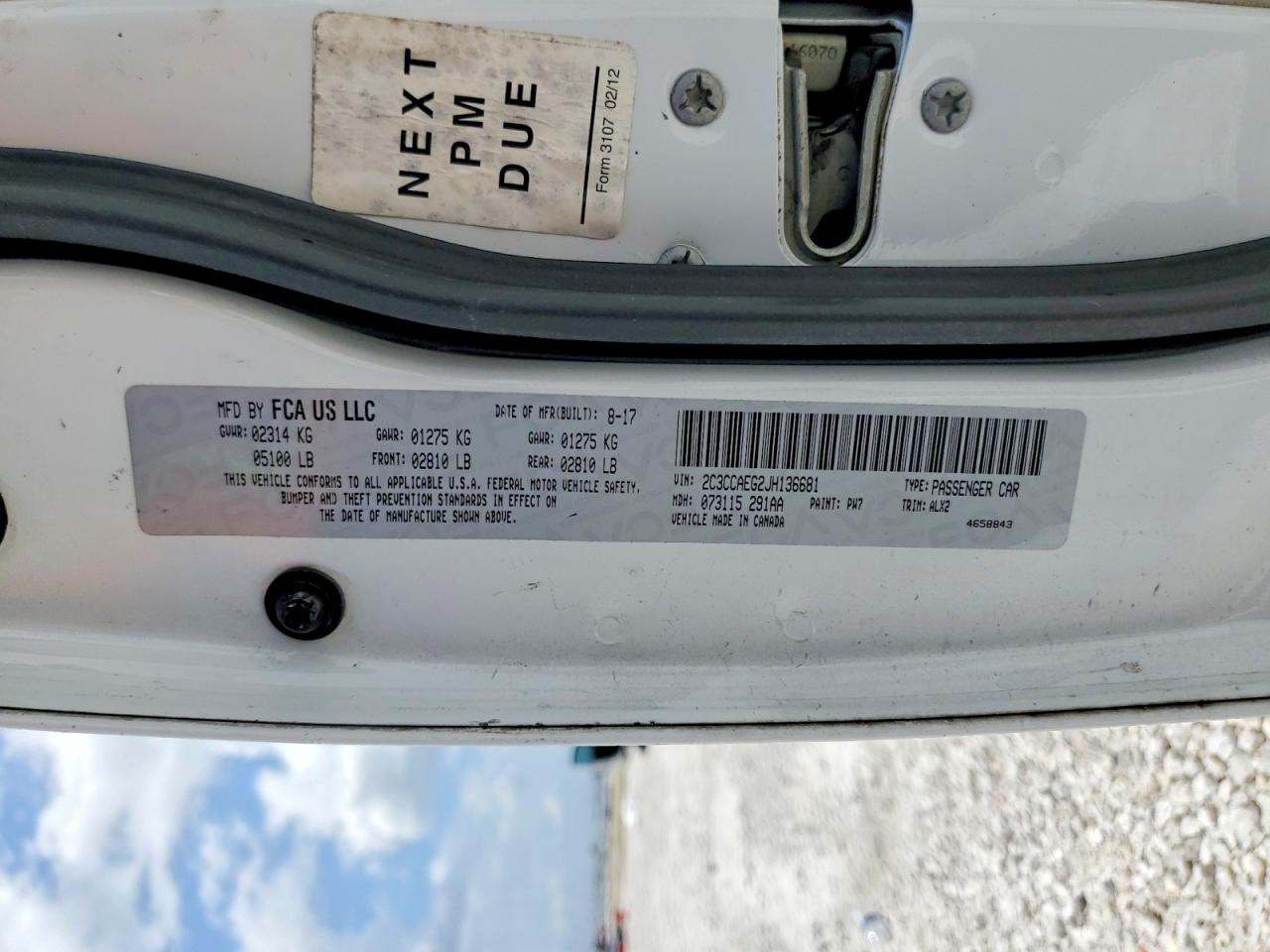 2018 CHRYSLER 300 LIMITED photo 25