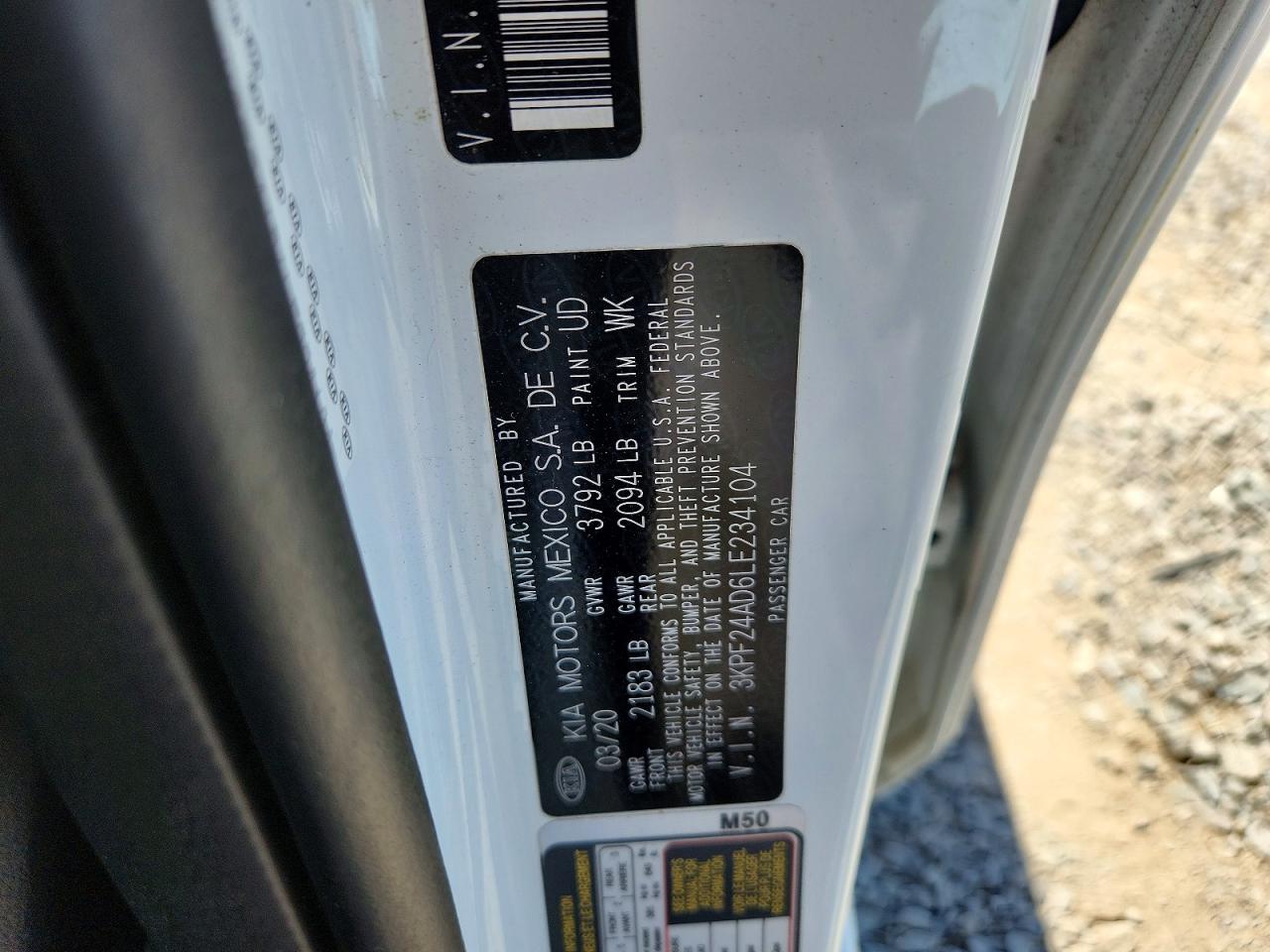2020 KIA FORTE LXS photo 34