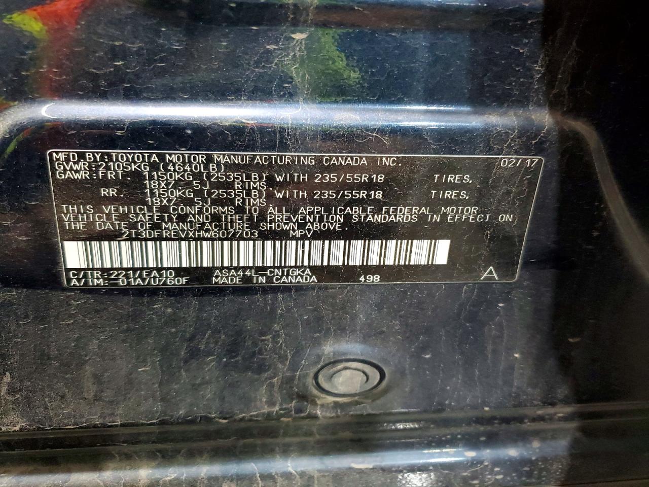 2017 TOYOTA RAV4 PLATINUM photo 27