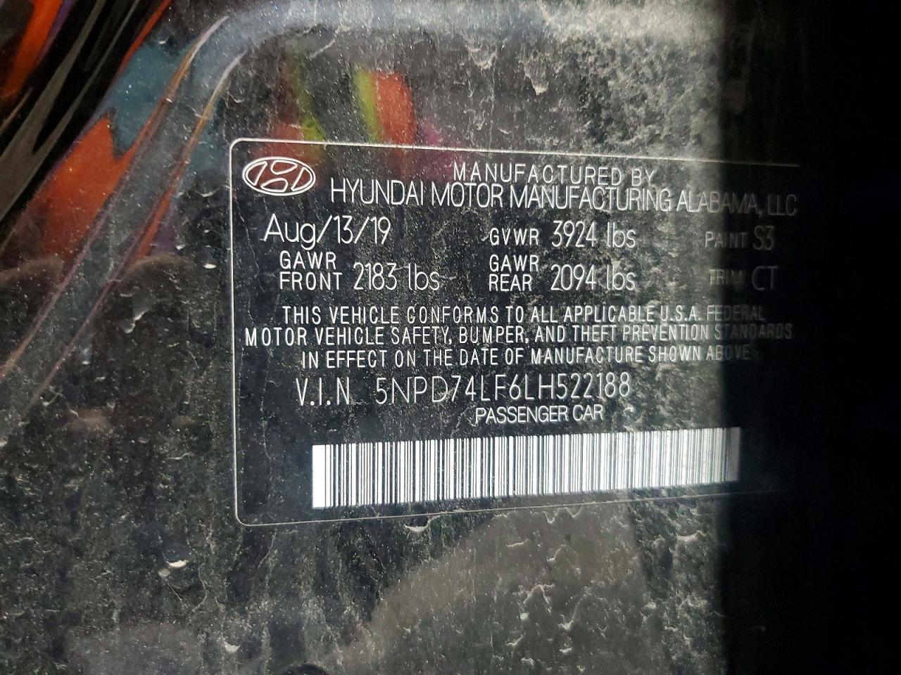 2020 HYUNDAI ELANTRA SE photo 13