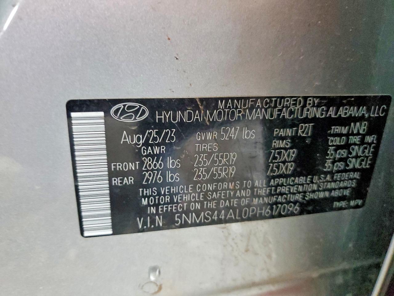2023 HYUNDAI SANTA FE LIMITED photo 37