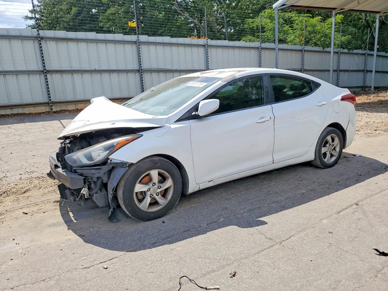 2015 HYUNDAI ELANTRA SE — FRONT END damage — photo 1