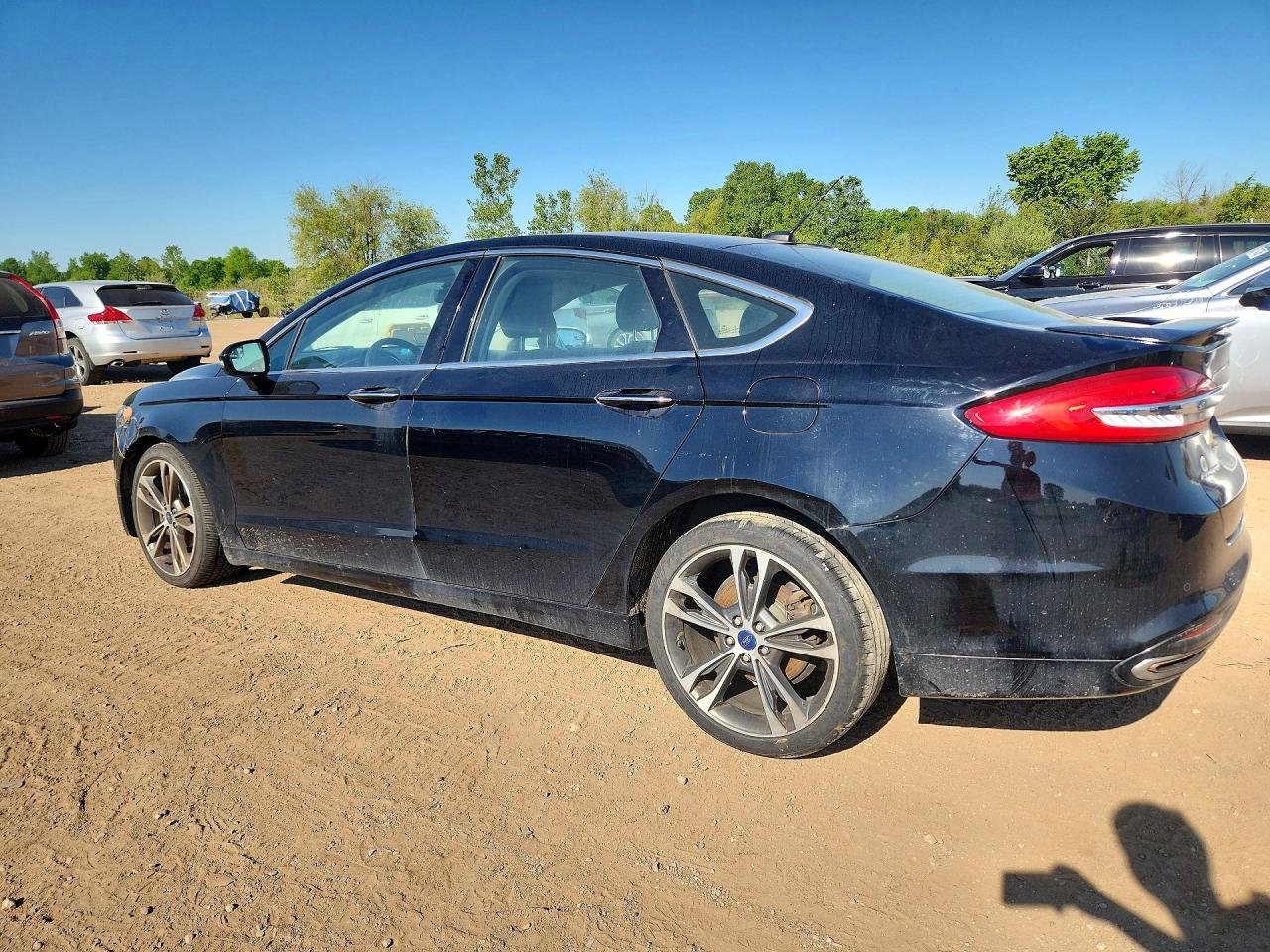 2017 FORD FUSION TITANIUM photo 4
