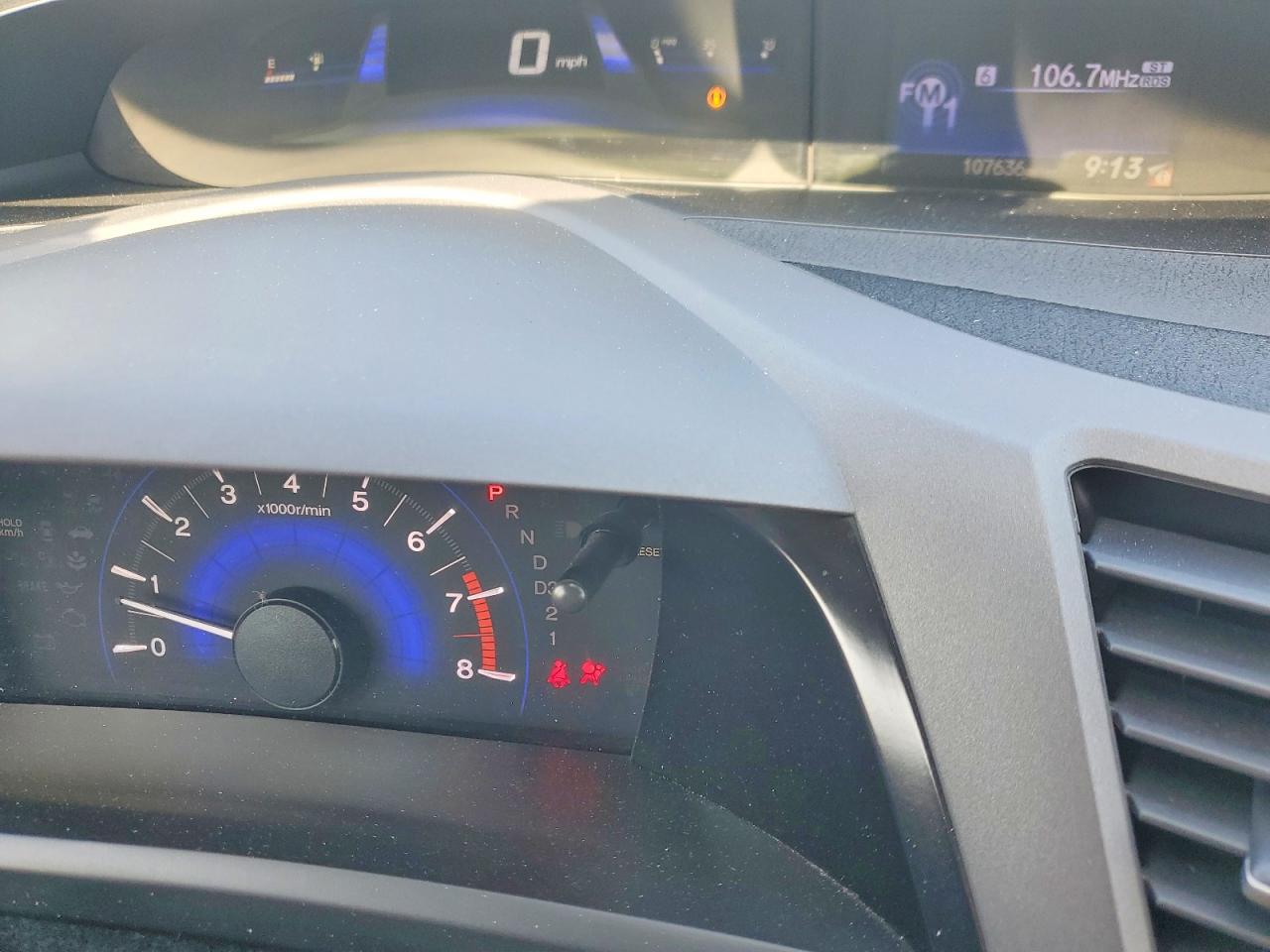 2012 HONDA CIVIC LX photo 9